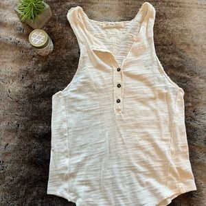 Free People White Tank